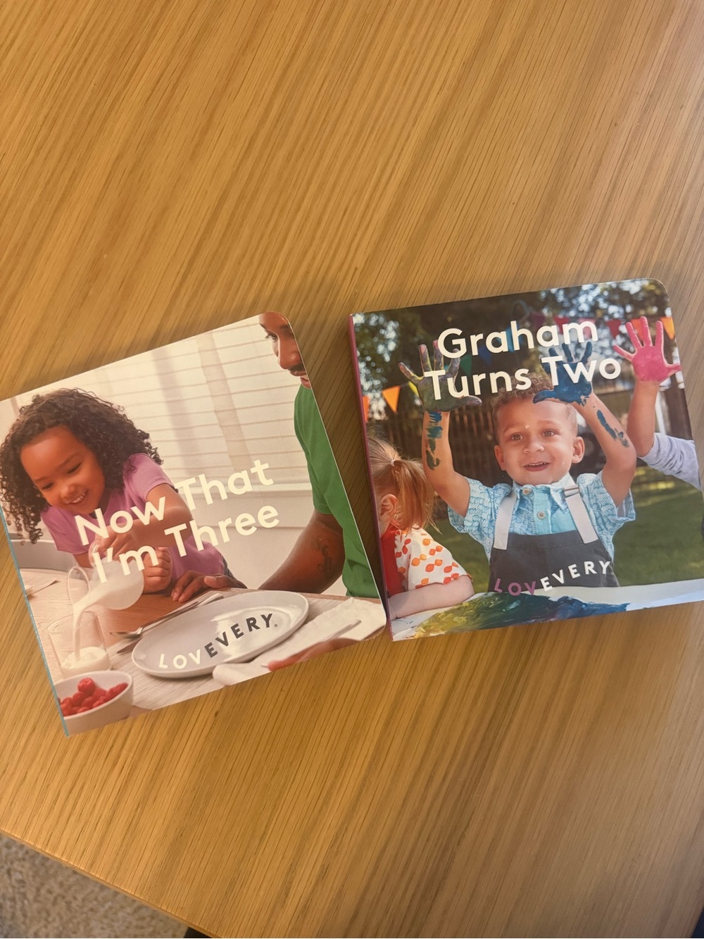 Lovevery Board Books - Graham Turns Two & Now That I'm Three